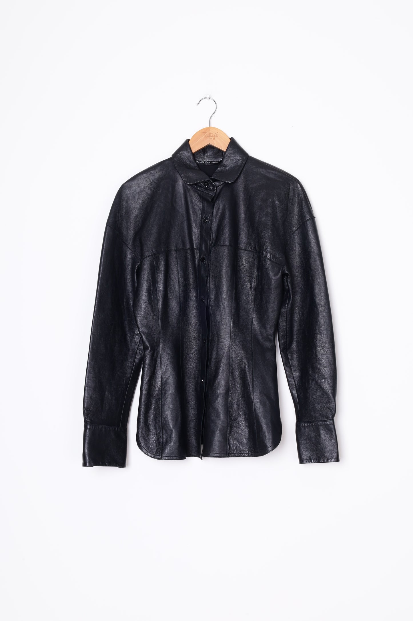 Ermanno Scervino Womens Black Jacket Size 44