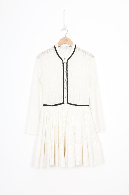 Maje Womens White Dress Size 2