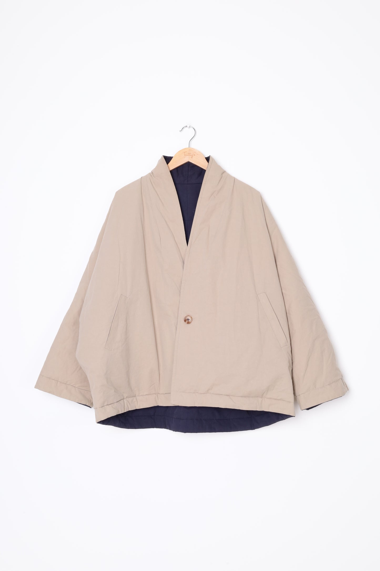 7115 by Szeki Mens Beige Jacket Size XL