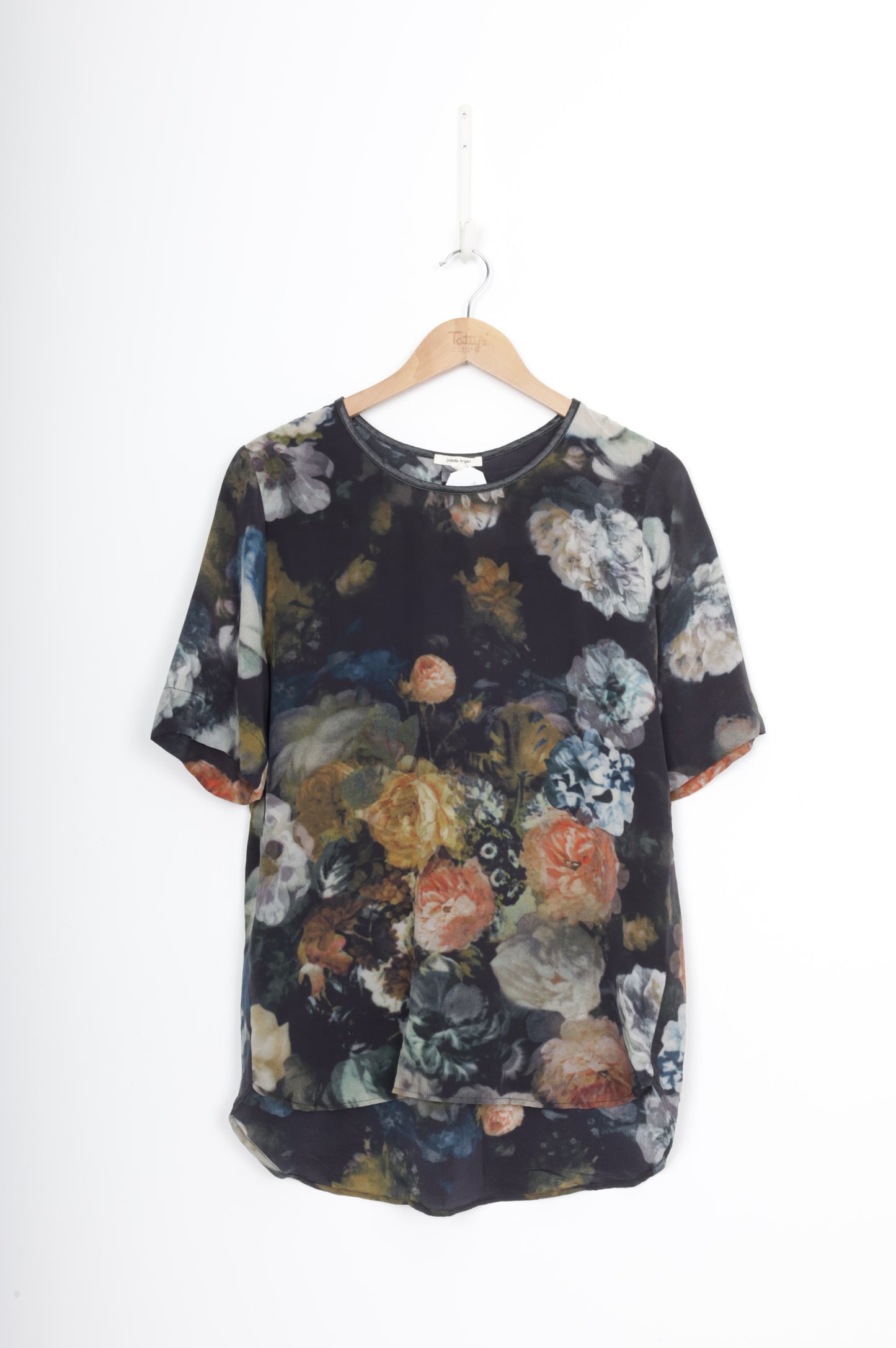 Juliette Hogan Womens Blue Top Size 10