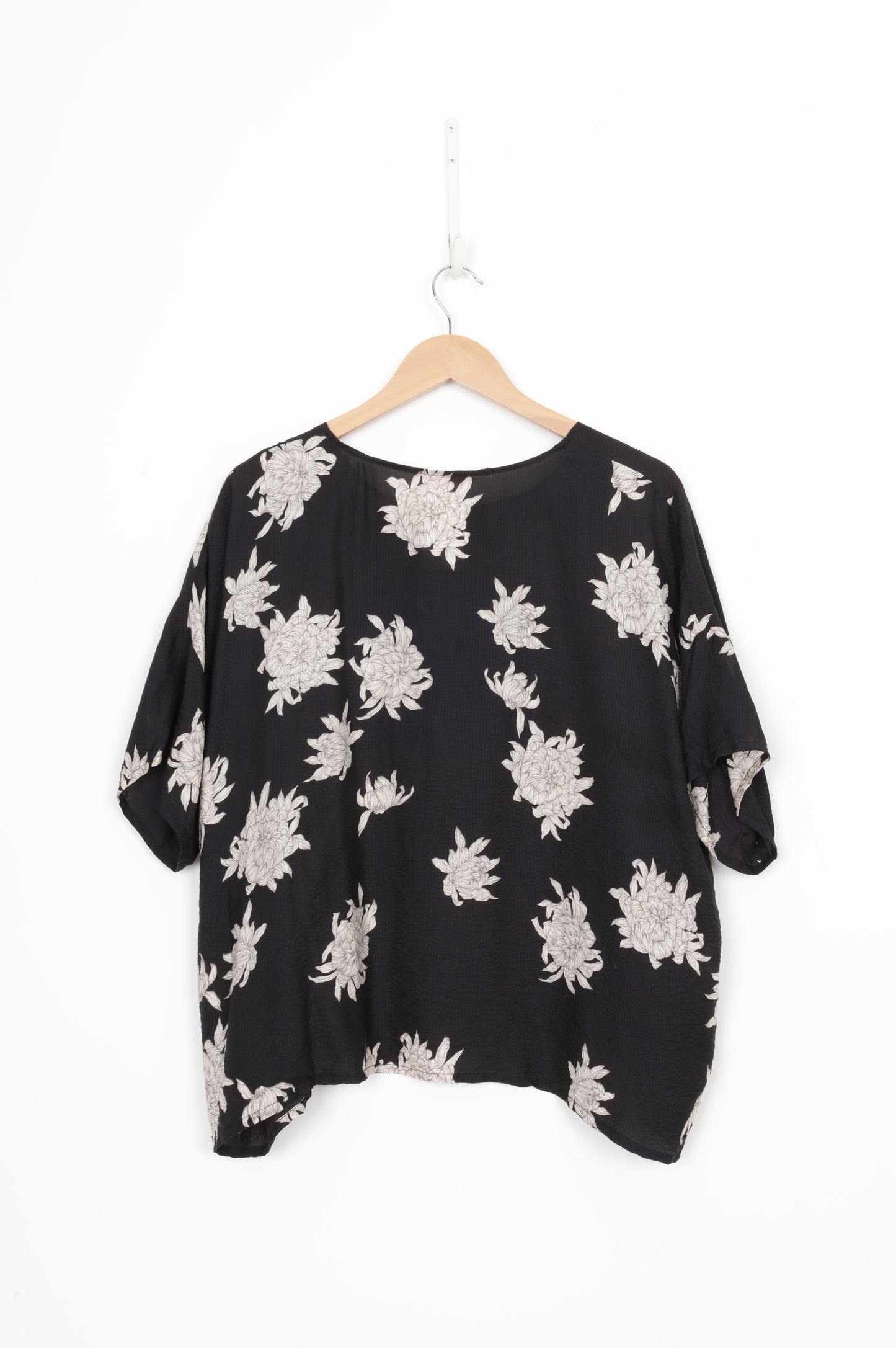 Widdess Womens Black Top Size 14
