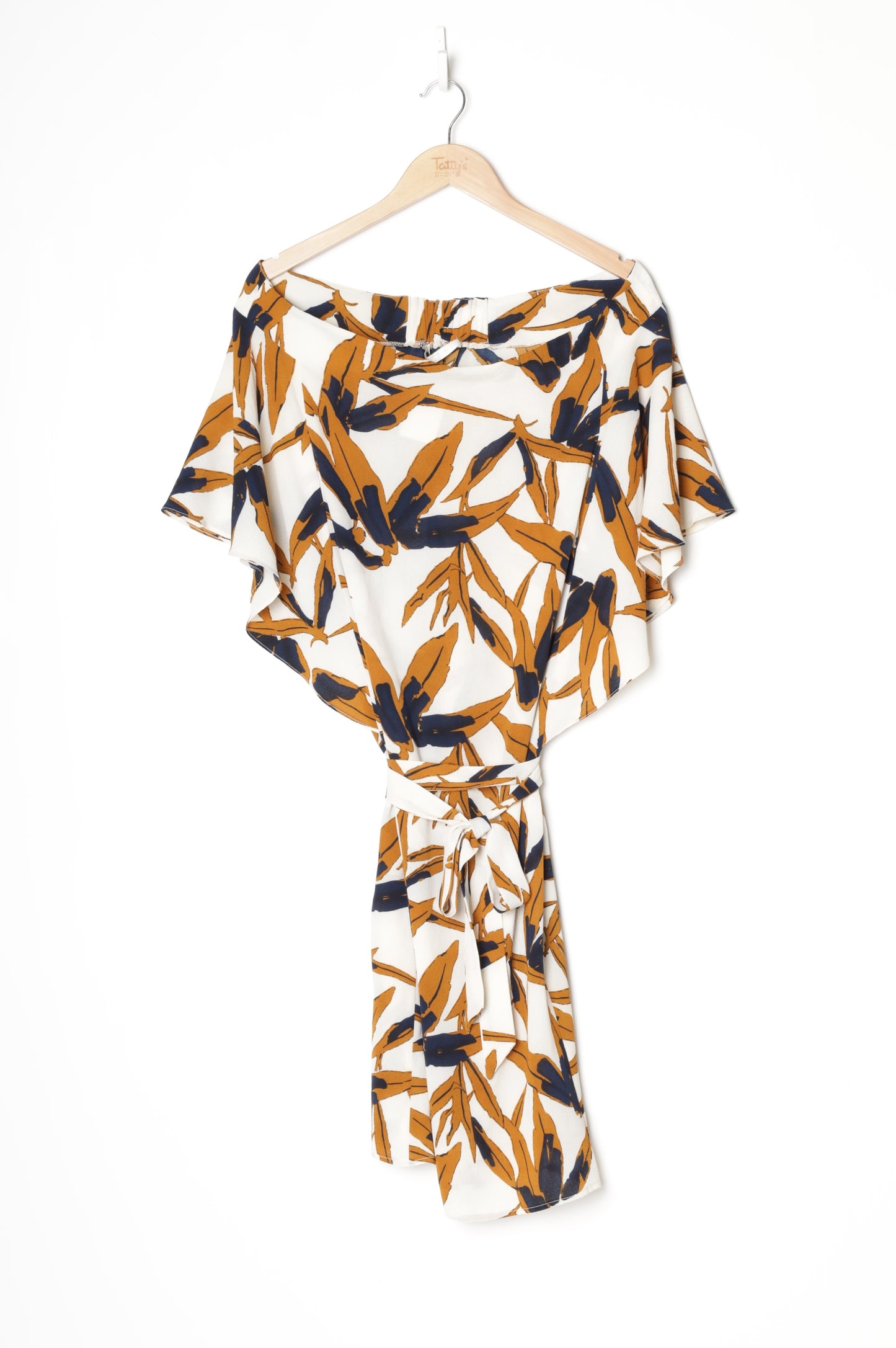 Knuefermann Womens Cream Dress Size O/S