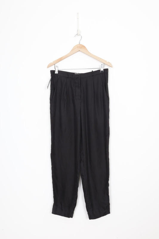 Worn Womens Black Pants Size M