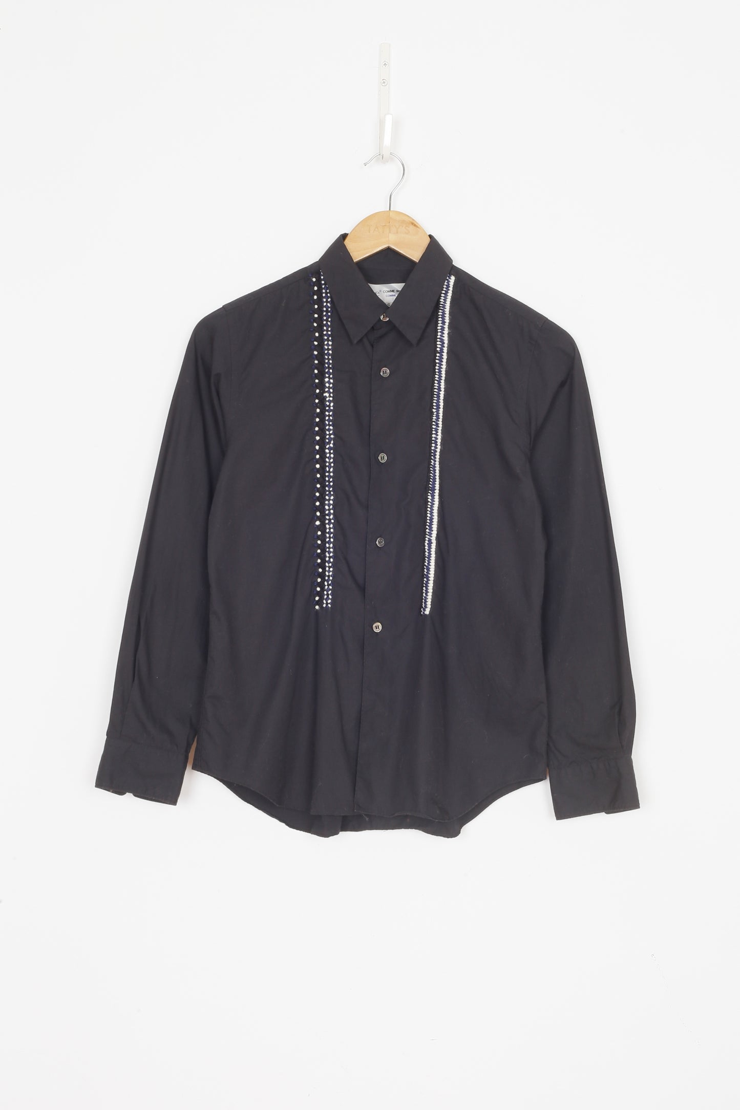 Jupe by Jackie x Comme Des Garcons Mens Black Shirt Size S