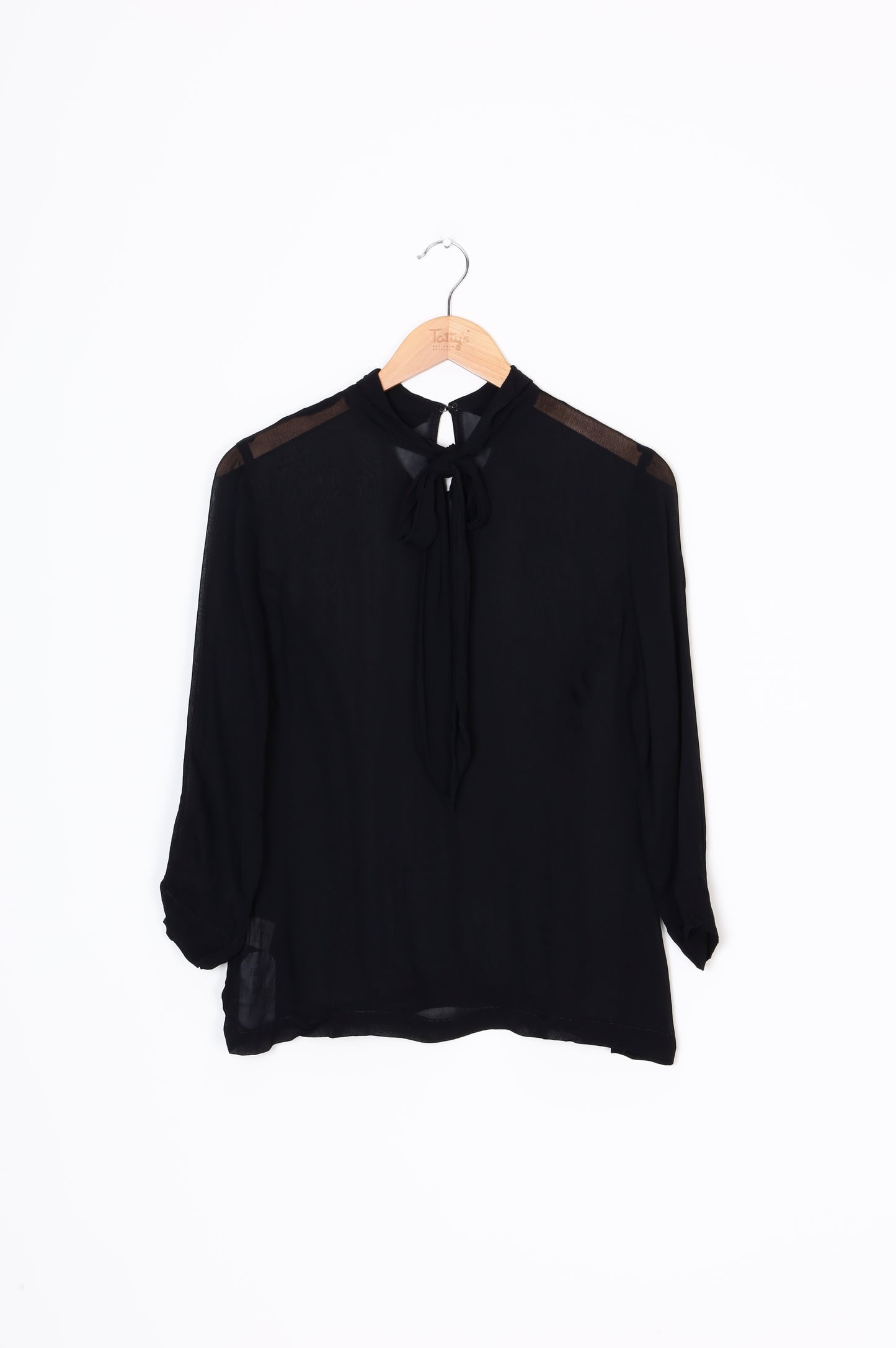 Zambesi Womens Black Top Size 14
