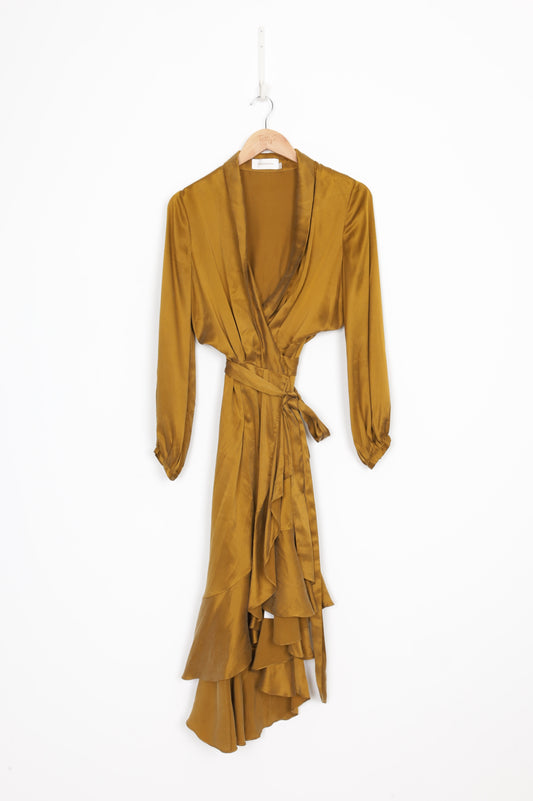 Zimmermann Womens Brown Dress Size 2