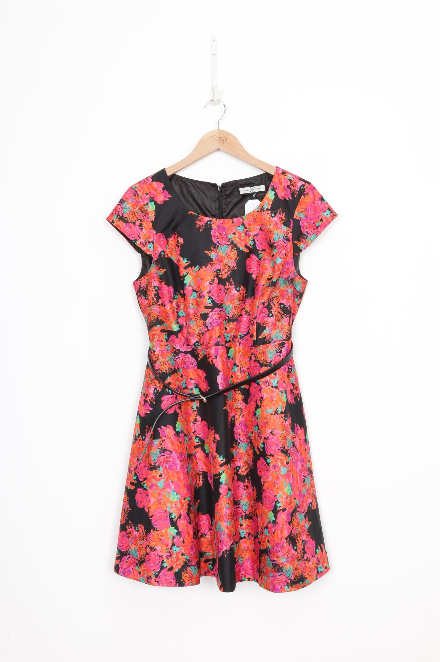 Nicola Finetti Womens Black Dress Size 14