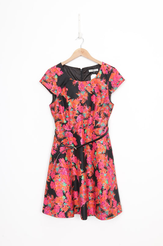 Nicola Finetti Womens Black Dress Size 14