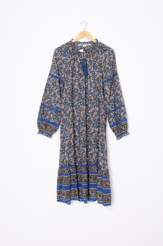 Veronica Beard Womens Blue Dress Size L