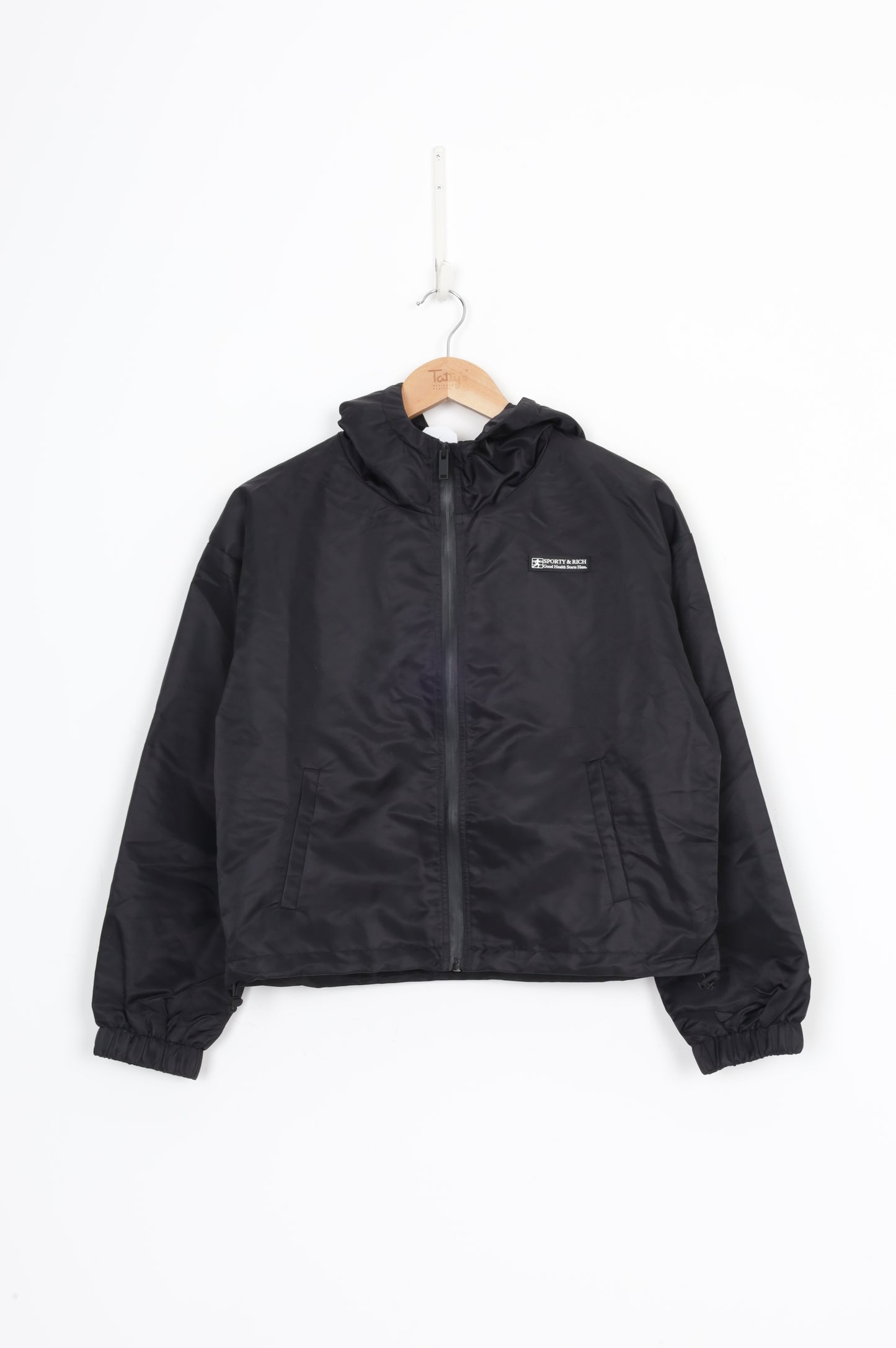 Sporty & Rich Womens Black Jacket Size S