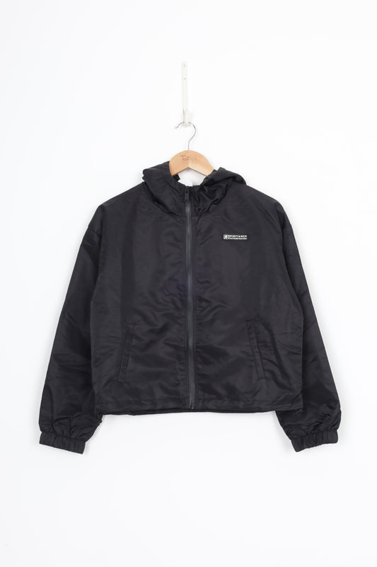 Sporty & Rich Womens Black Jacket Size S