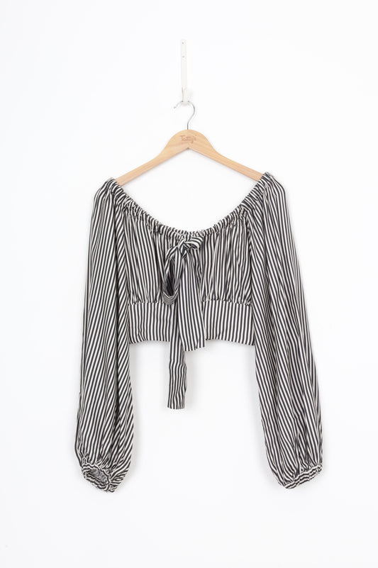 Zimmermann Womens Black Top Size 12