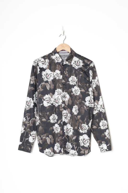 Ted Baker Mens Black Shirt Size UK 15.5