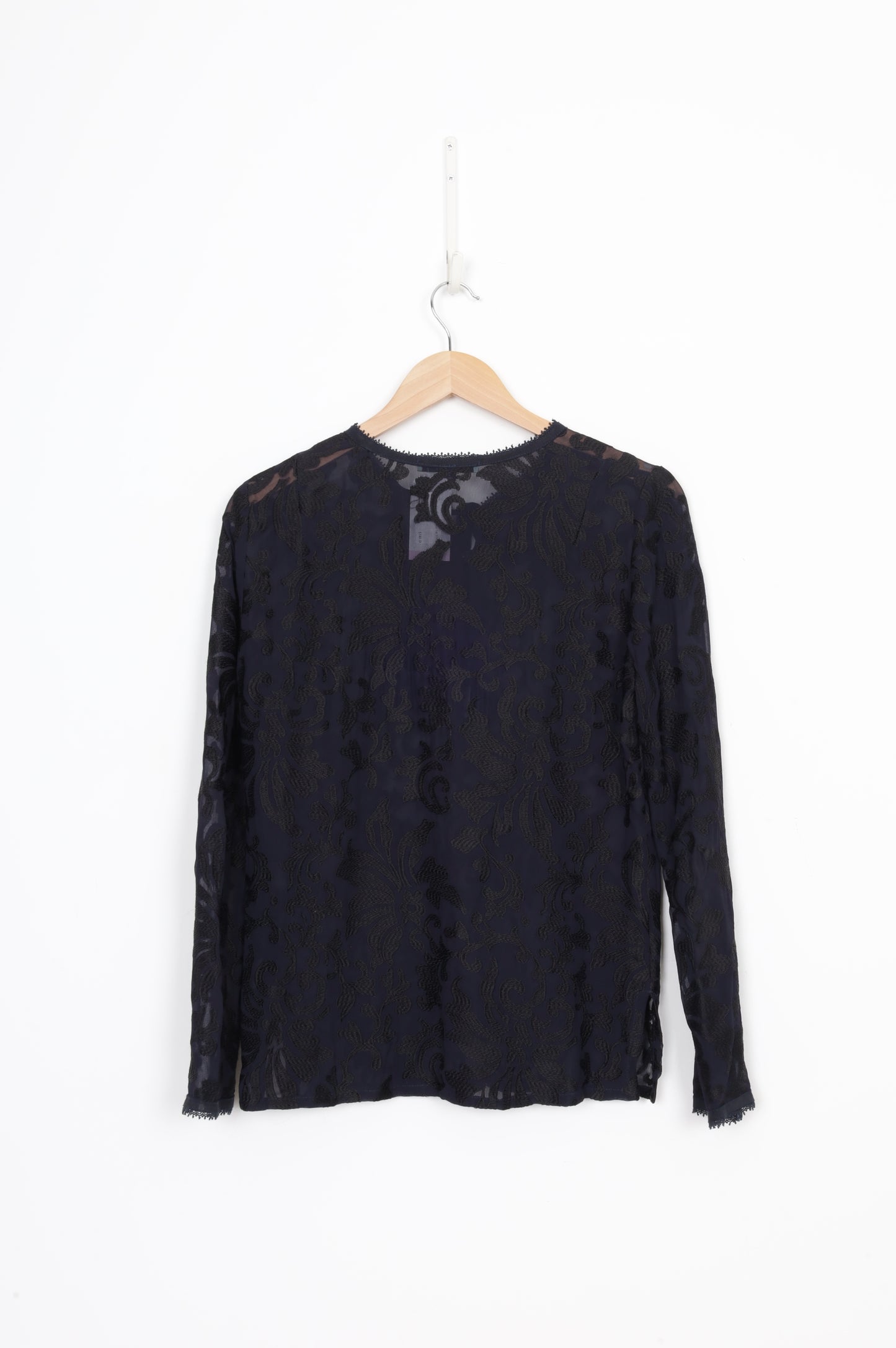 Kate Sylvester Womens Blue Top Size S