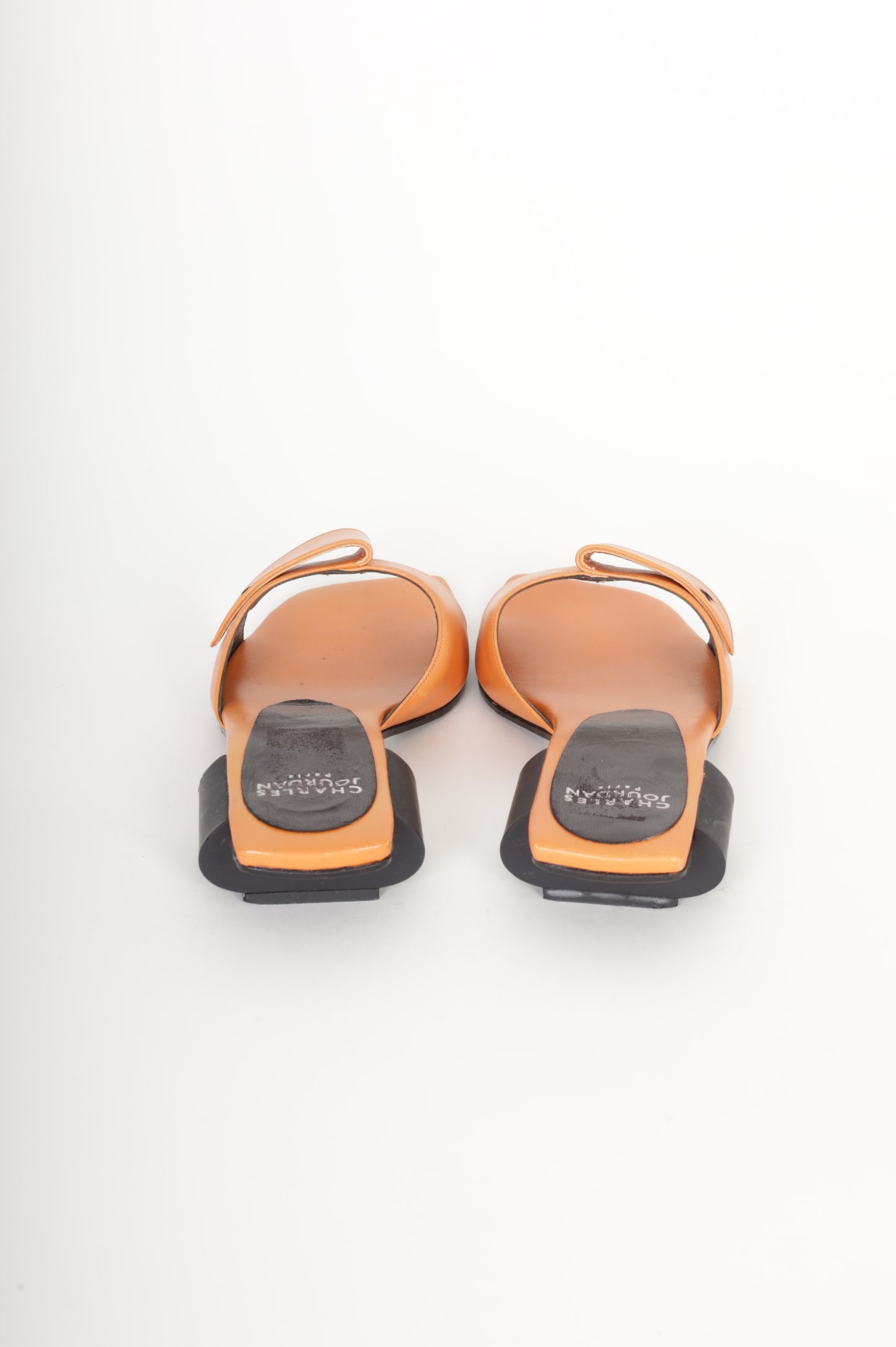 Charles Jourdan Womens Orange Shoes Size EU 37