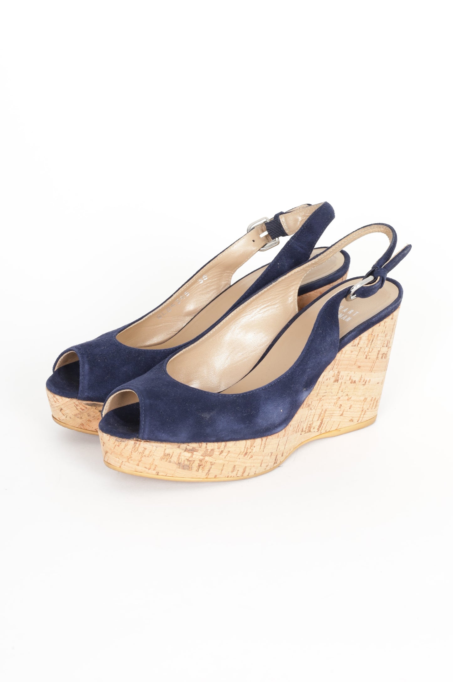 Stuart Weitzman Womens Blue Heels Size EU 36