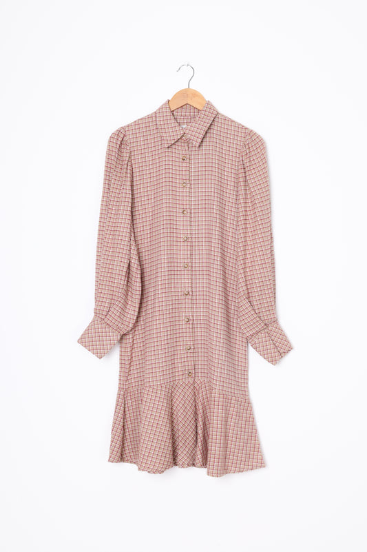 Olivia Basic Womens Beige Dress Size M