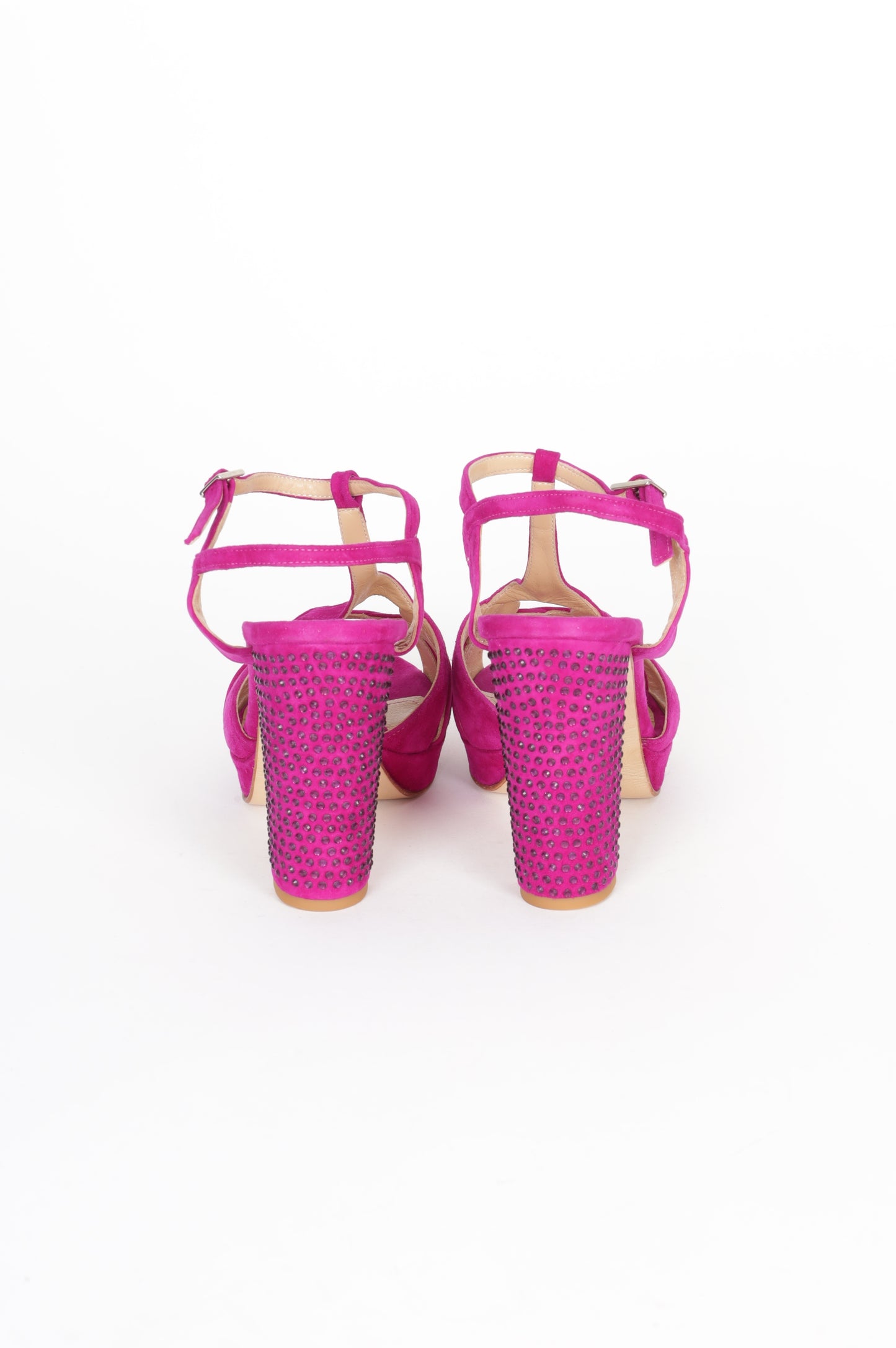 Alberto Zago Womens Pink Heels Size EU 39.5