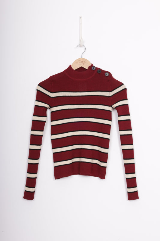 Isabel Marant Étoile Womens Red Jumper Size 36