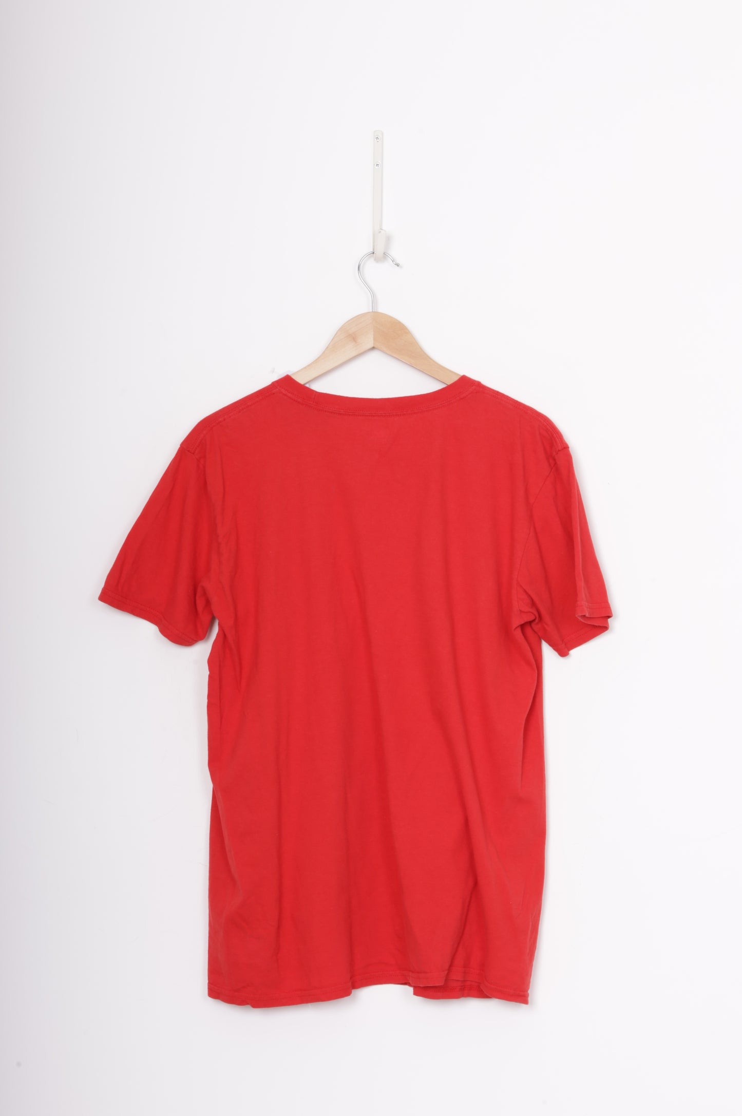 No Label Mens Red T-shirt Size L