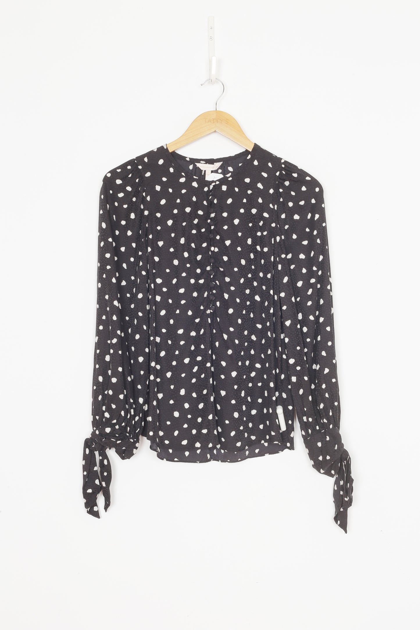 Rebecca Taylor Womens Black Top Size 2