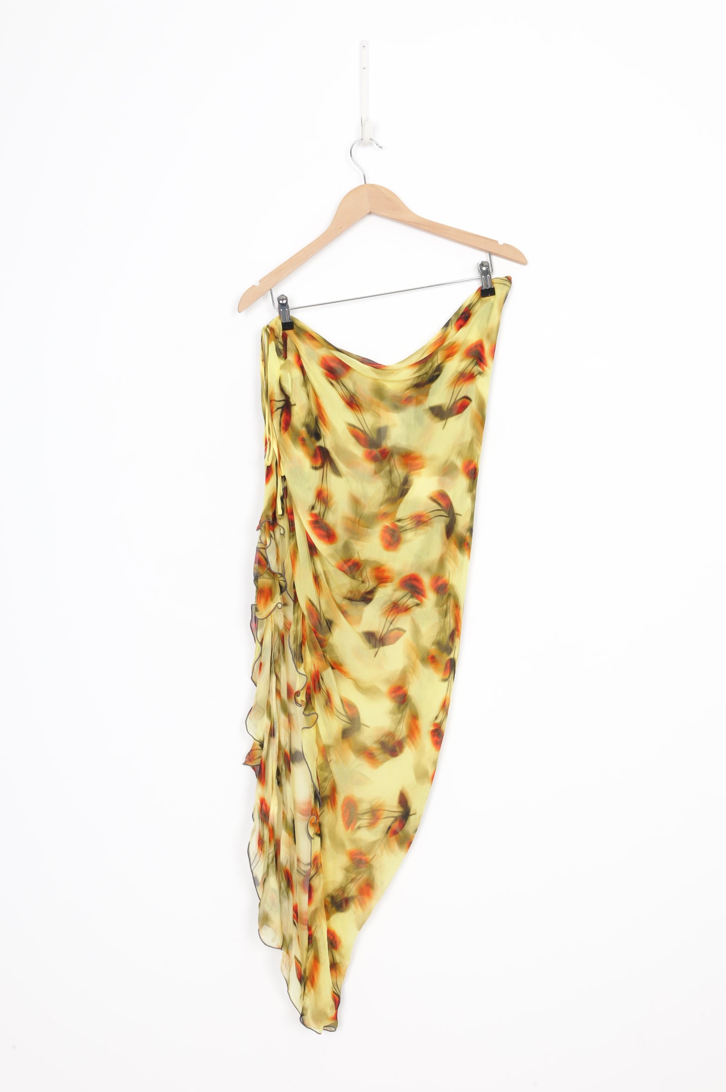 Bec + Bridge Womens Yellow Skirt Size 14