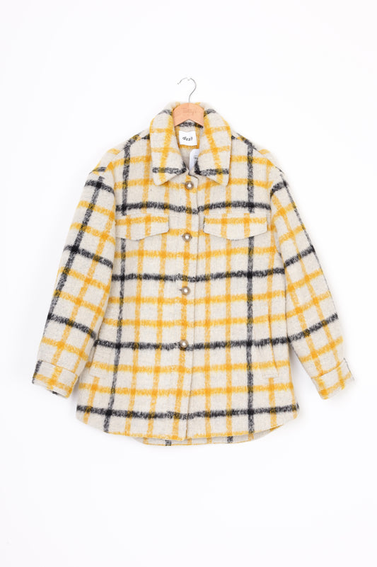 Dizzit Womens Yellow Jacket Size S
