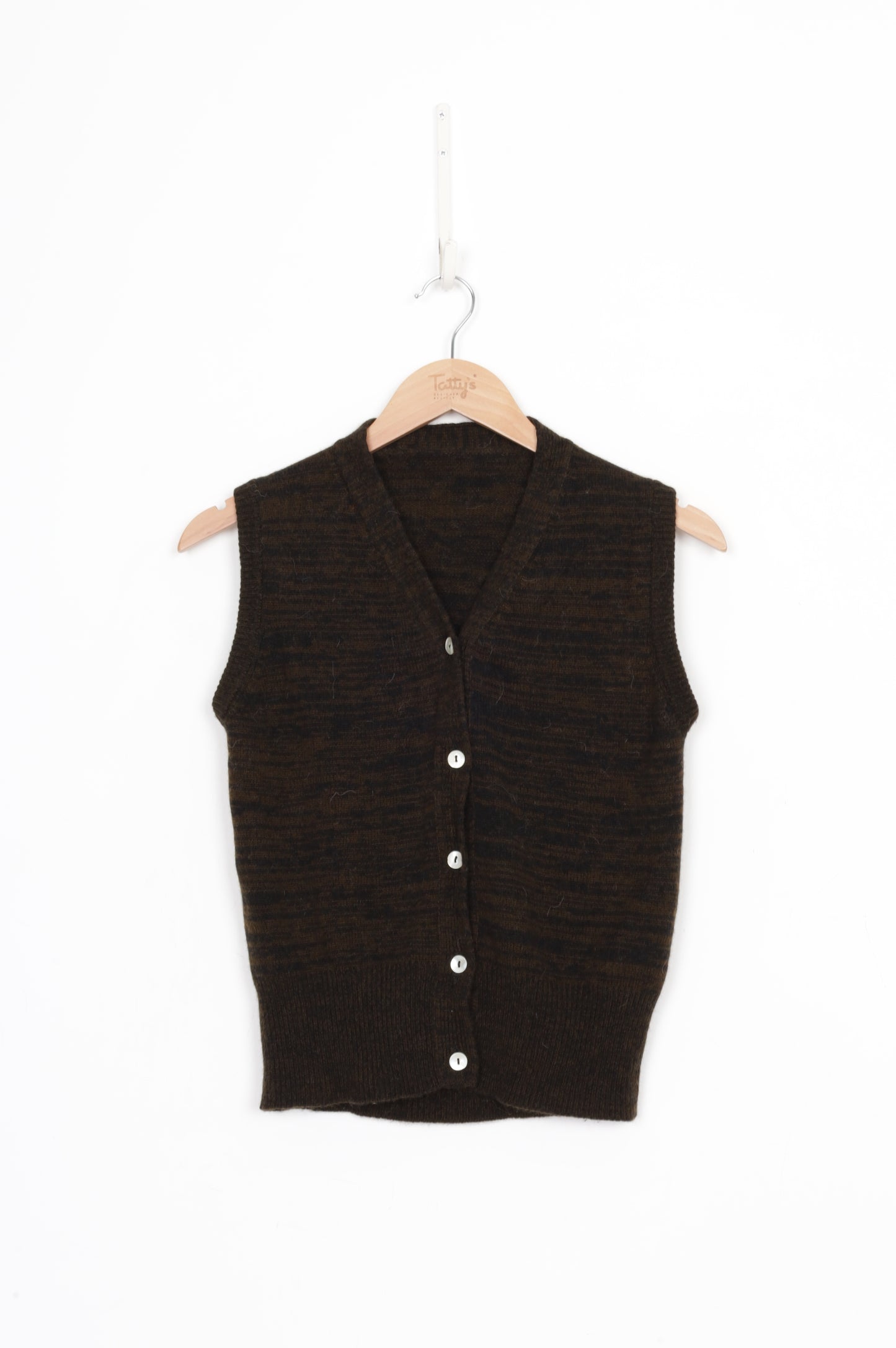 Wixii Womens Brown Vest Size XS