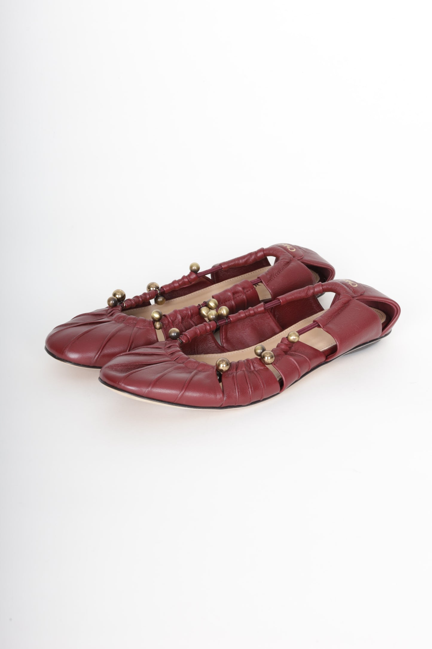 Chloe Womens Red Shoes Size EU 35.5