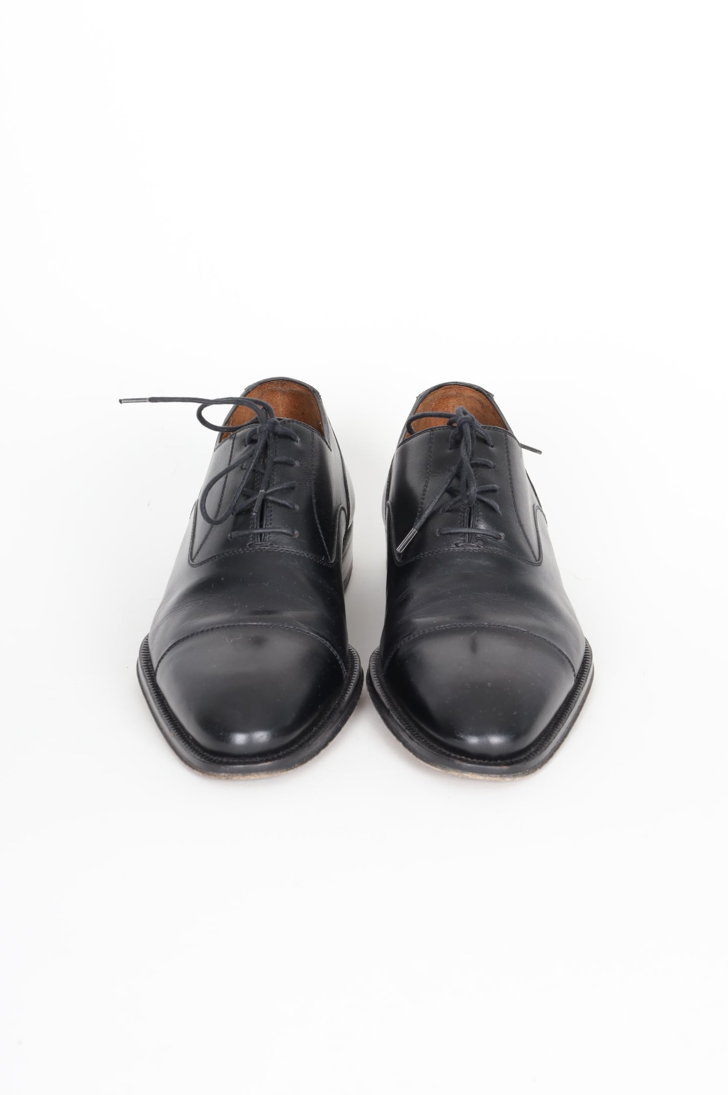 magnanni Mens Black Shoes Size EU 40