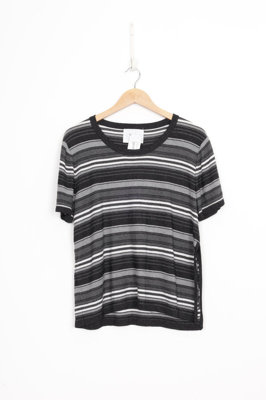 Lonely Hearts Womens Grey T-shirt Size M