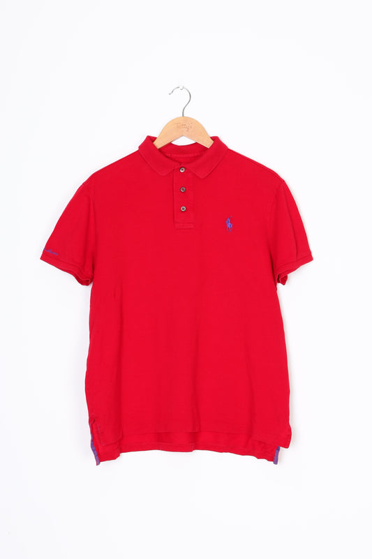 Ralph Lauren Mens Red Shirt Size M