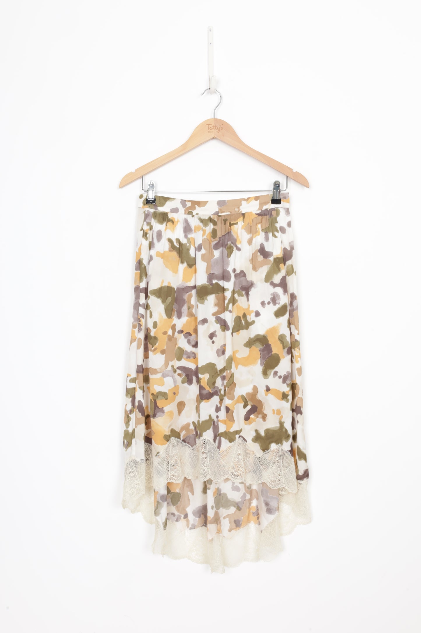 Zadig and Voltaire Womens Cream Skirt Size M