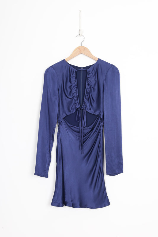 Shona Joy Womens Blue Dress Size 4