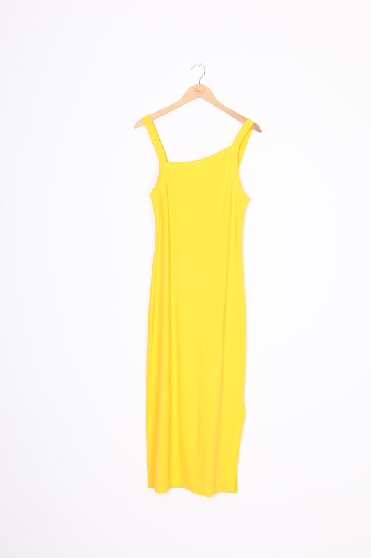 Alpha 60 Womens Yellow Dress Size XS