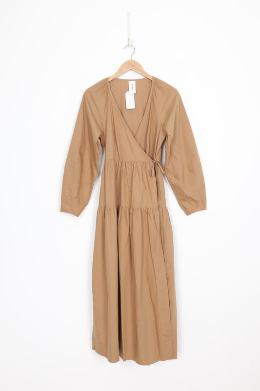 Foemina Womens Brown Dress Size 8