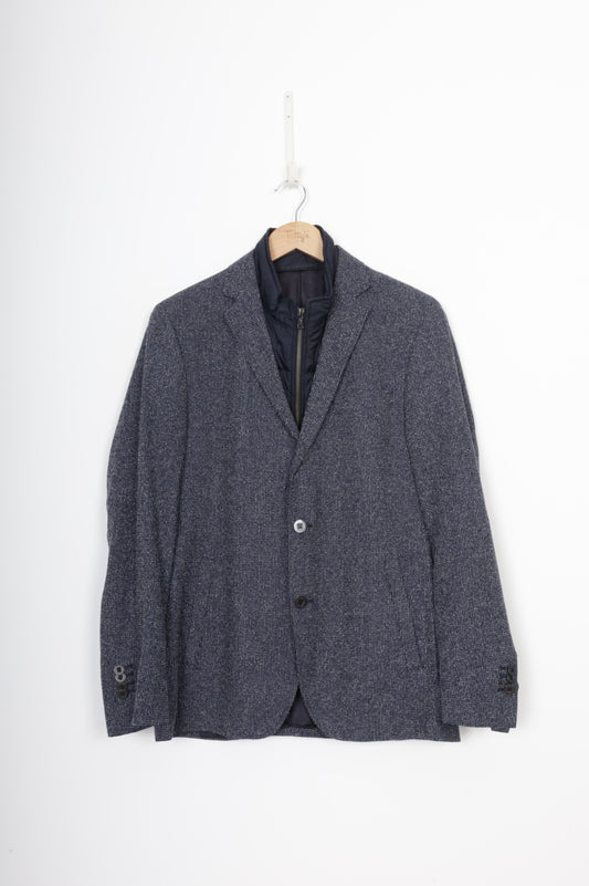 Largerfeld Womens Blue Blazer Size 50