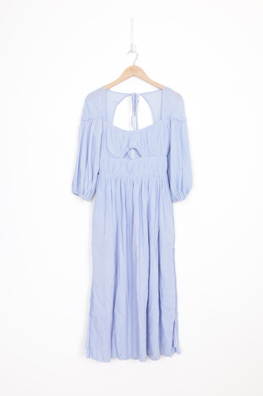 Mon Renn Womens Blue Dress Size 8