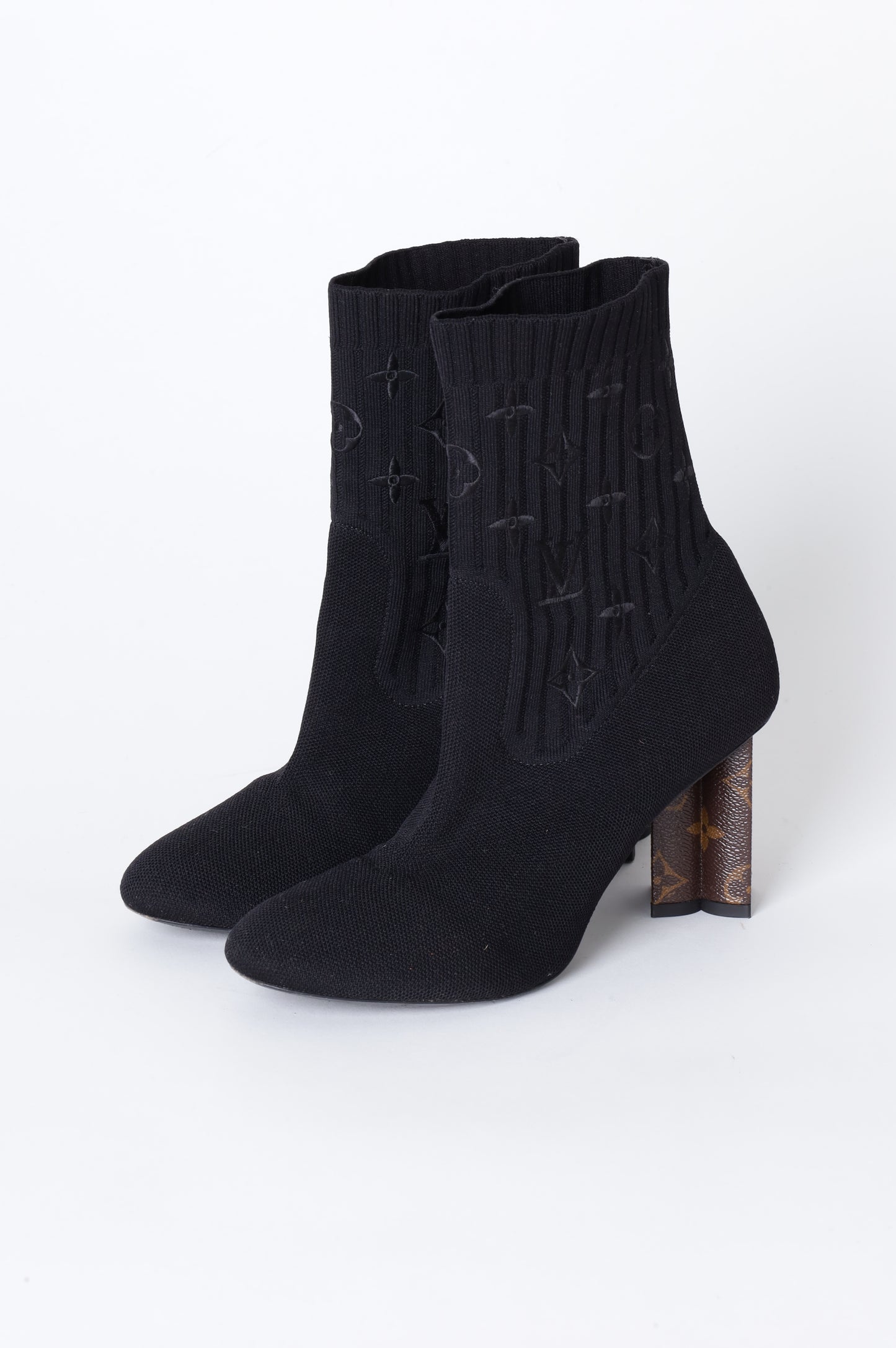 Louis Vuitton Womens Black Boots  Size EU 38