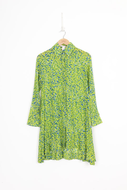 Rebecca Taylor Womens Green Dress Size 6