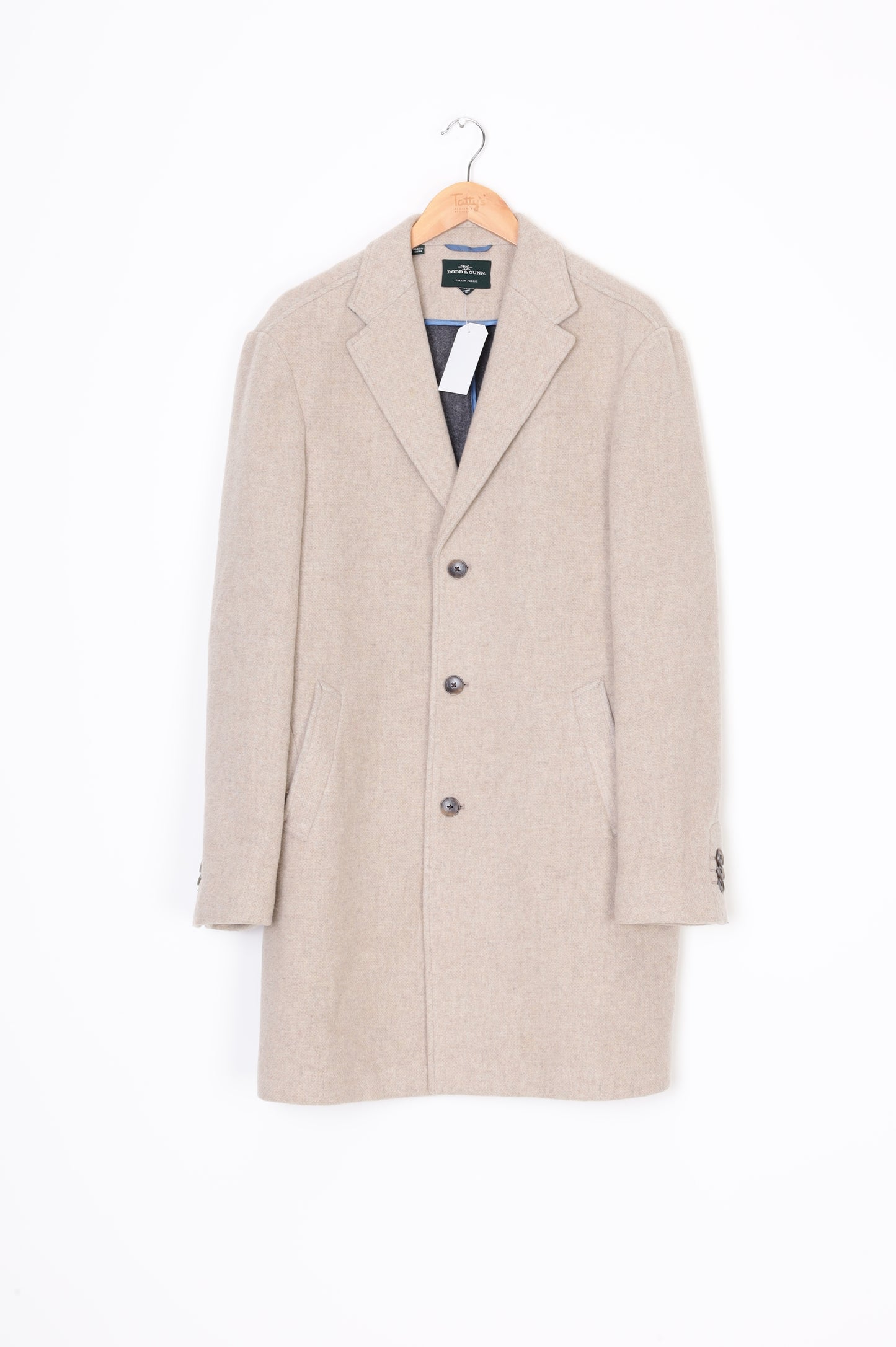 Rodd & Gunn Mens Beige Coat Size M