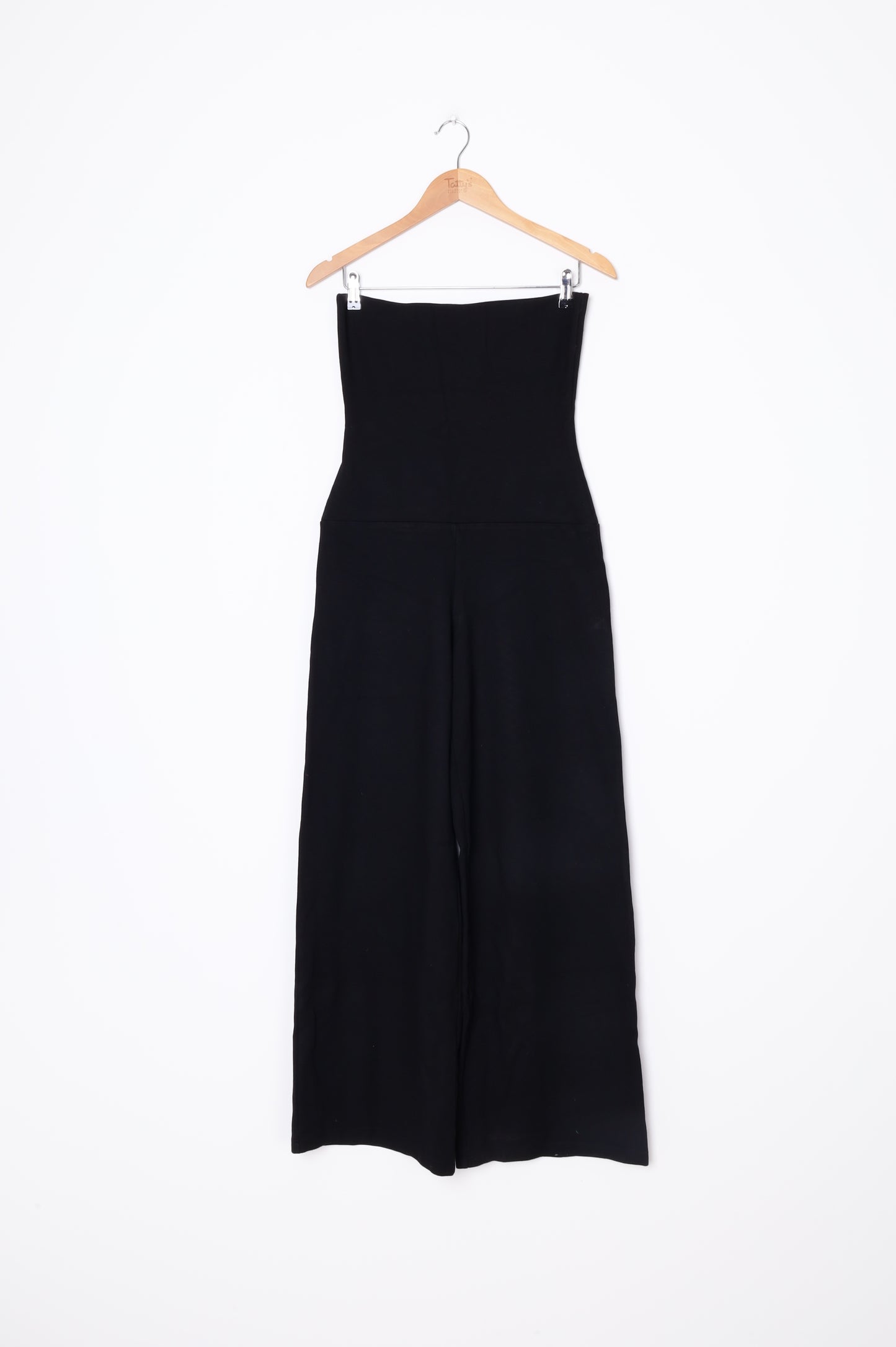 Paris Georgia Womens Black Jumpsuit Size S