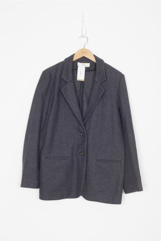 Athe Vanessa Bruno Womens Grey Blazer Size EU 42