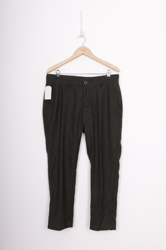 I Love Ugly Mens Green Pants Size L