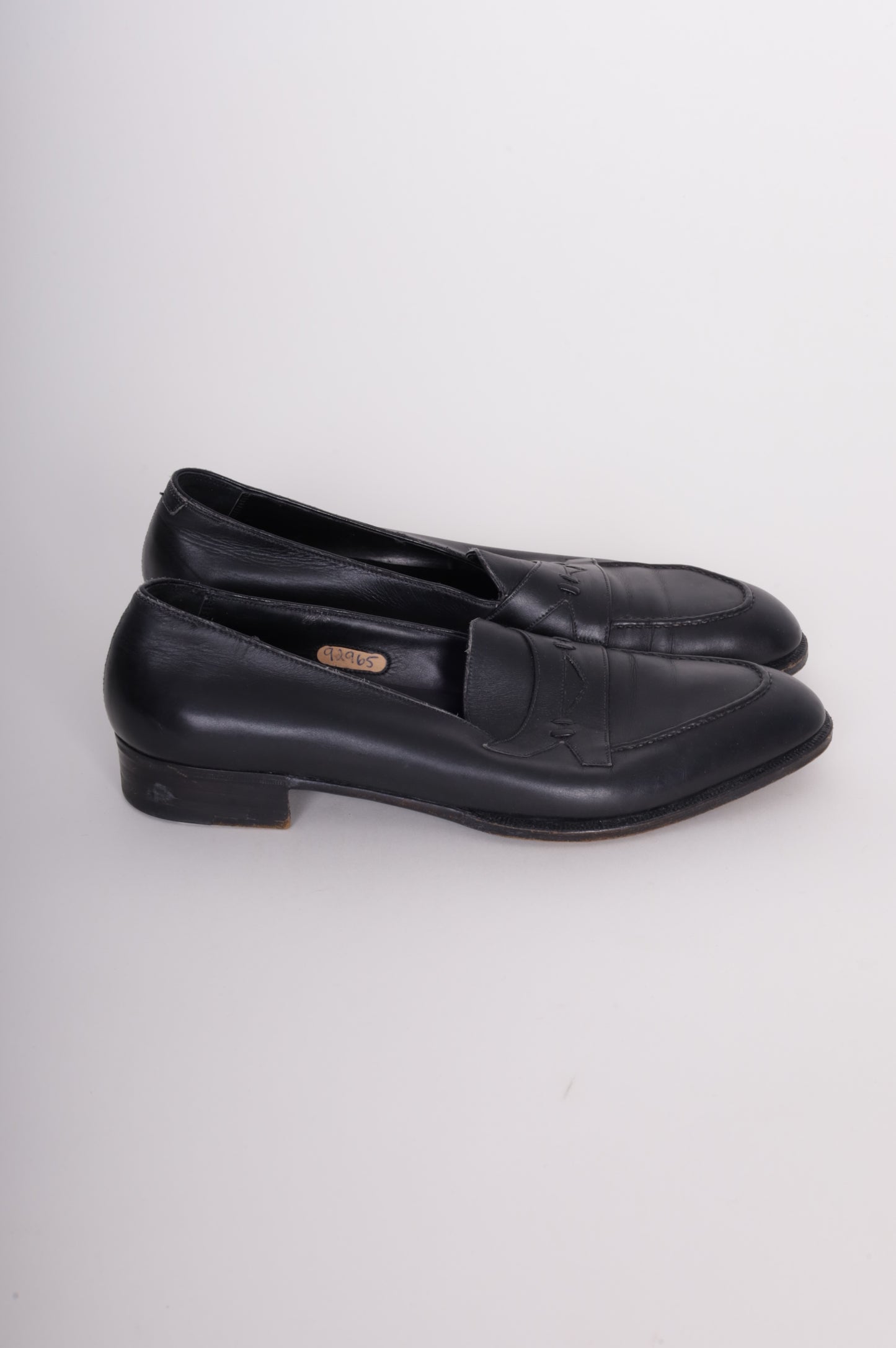 John lobb Unisex Black Shoes Size EU 41