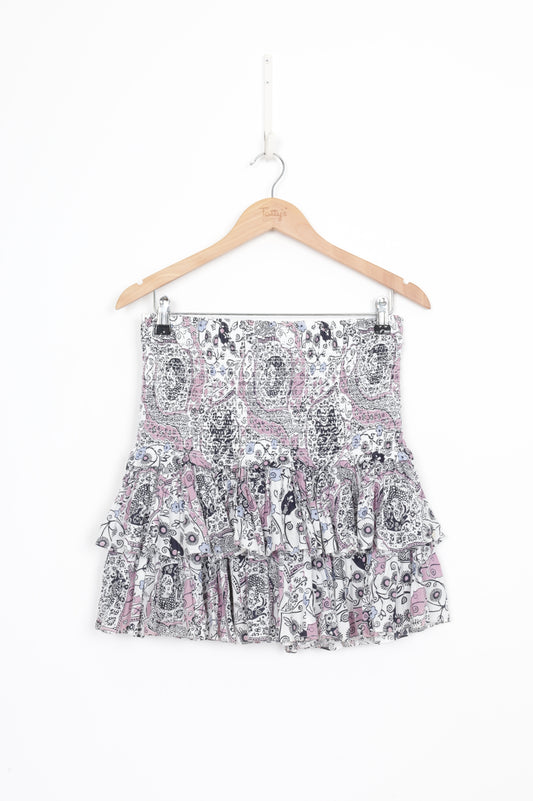 Isabel Marant Etoile Womens White Mini Skirt Size 40