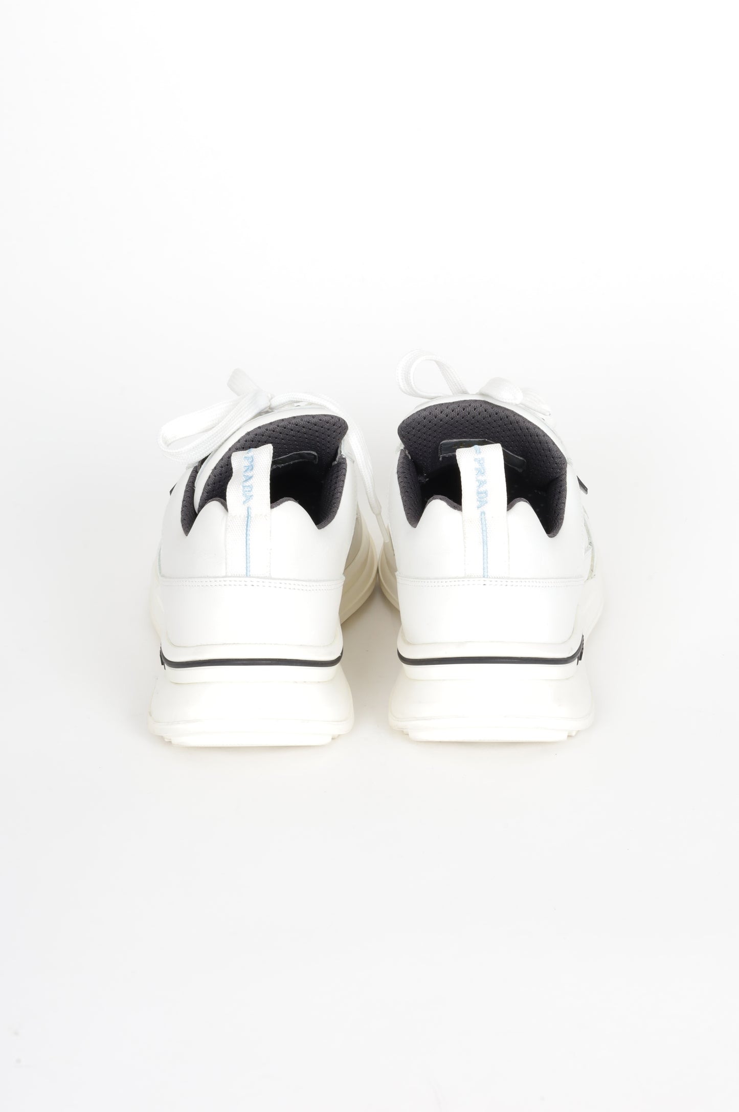 Prada Mens White Sneakers Size EU 40