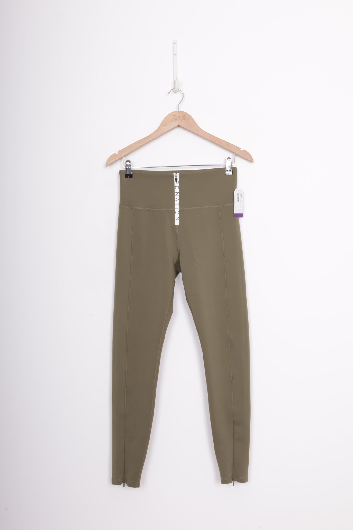 P.E Nation Womens Green Pants Size M