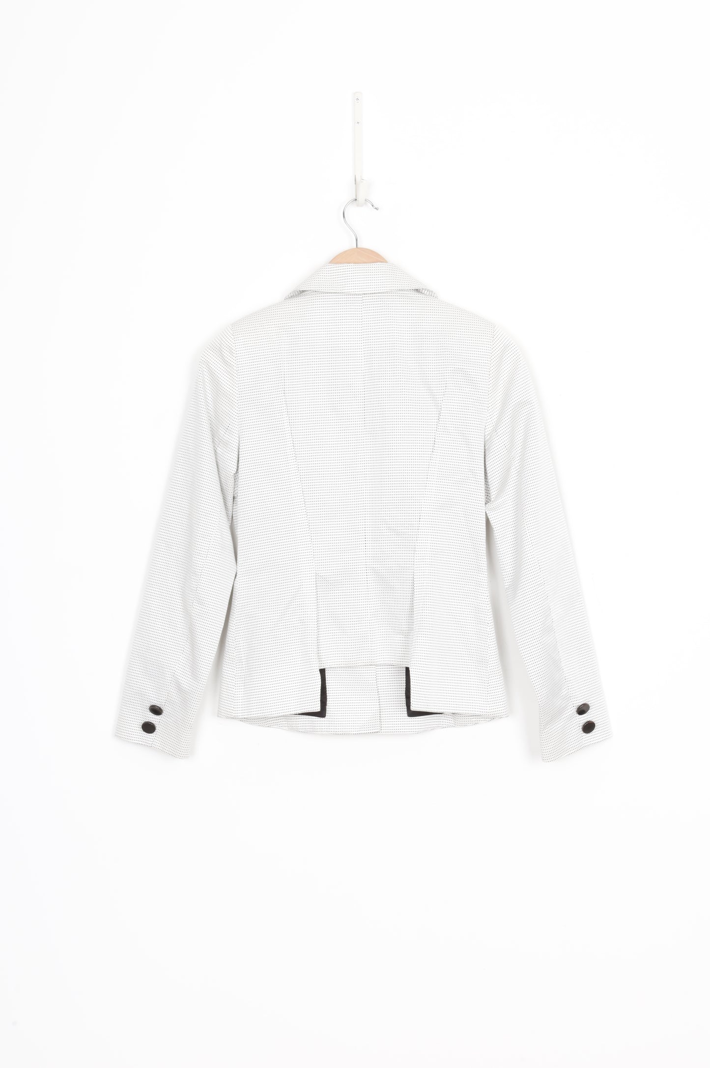 Taylor Womens White Blazer Size S