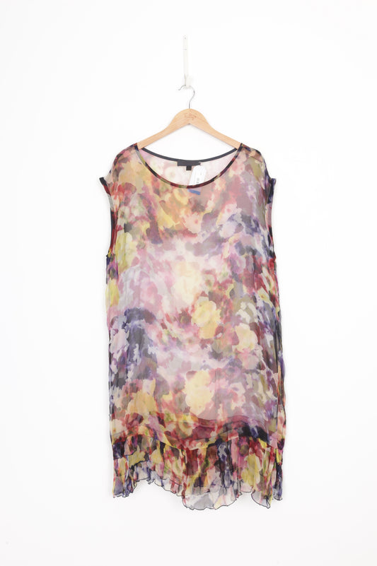 Chocolate Womens Purple Dress Size 12